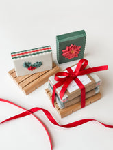 Load image into Gallery viewer, holly + jolly bundle | deck the halls &amp; &#39;tis the season + soap dish gift set
