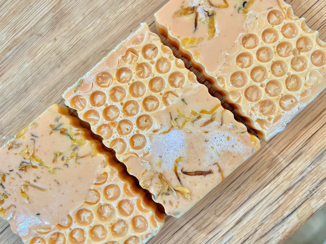 golden hour soap | sweet orange, turmeric & honey