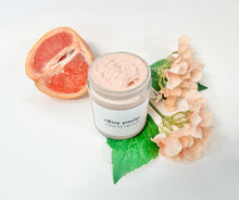 Load image into Gallery viewer, citrus sunrise sugar scrub | grapefruit &amp; jasmine
